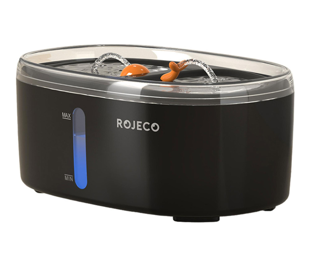 Rojeco RYSJ-09 inteligentne poidło dla psa i kota czarne - 1514969 - zdjęcie 2